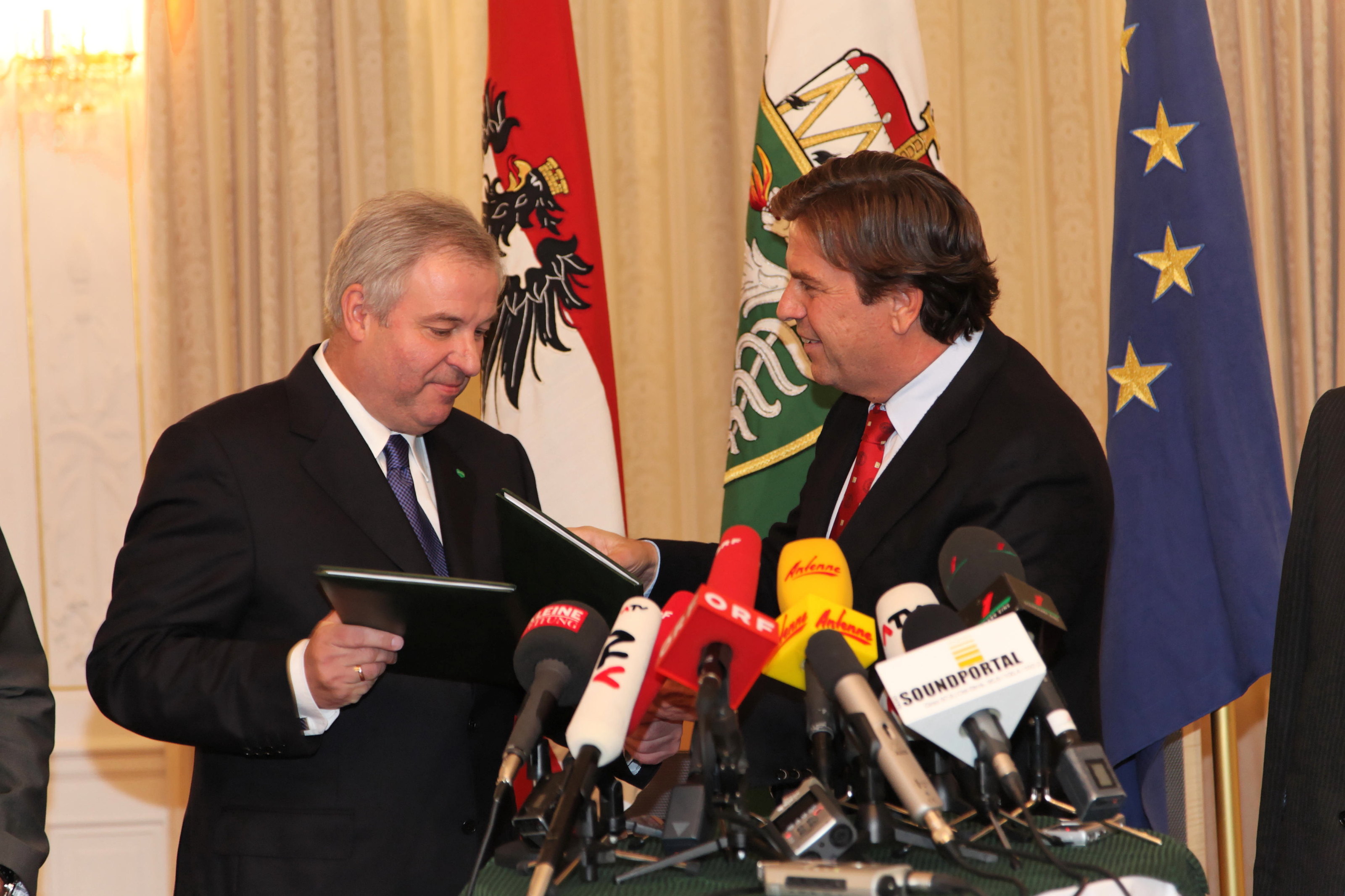 Regierungsübereinkommen zur Reformpartnerschaft Kommunikation Land